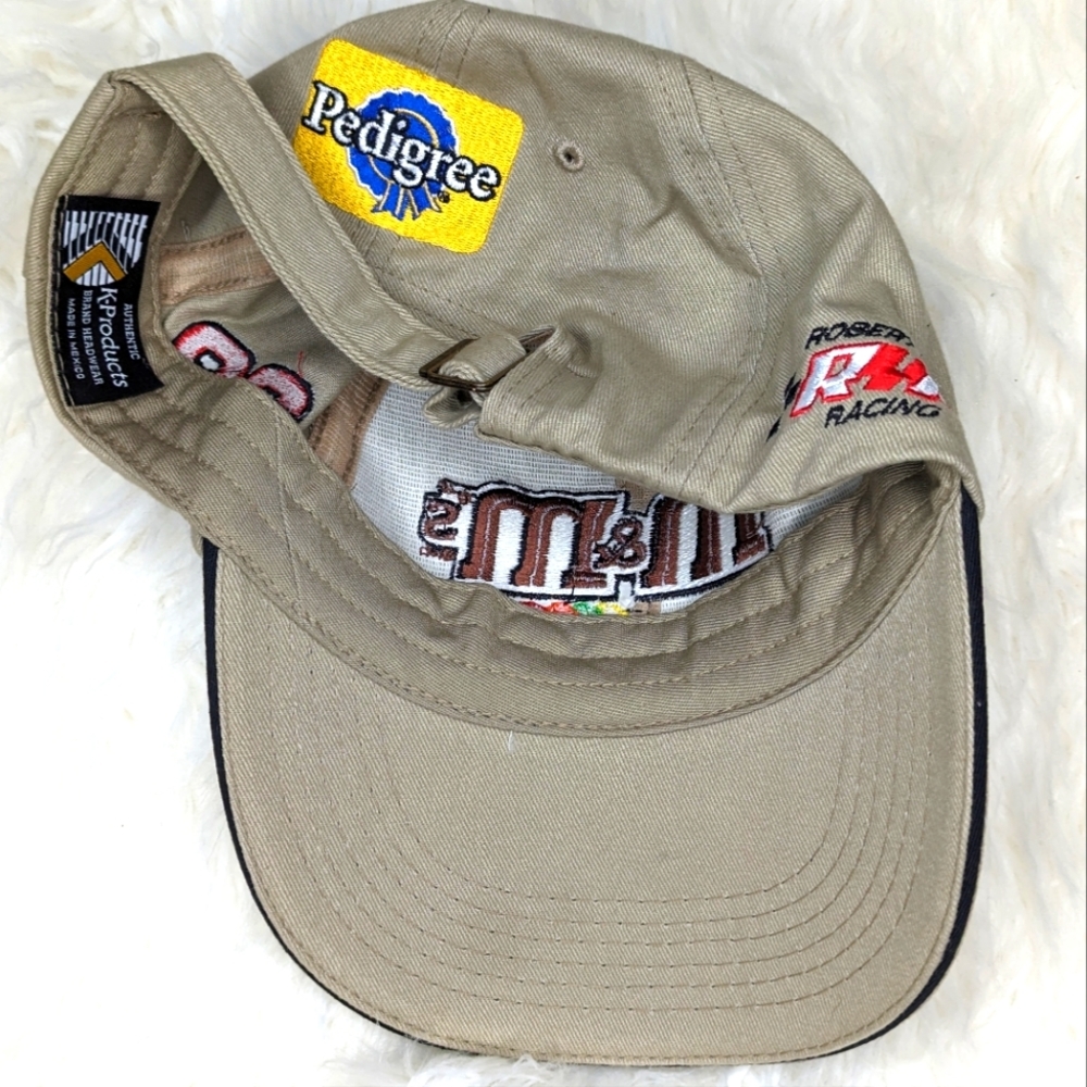 Vintage M&M Robert Yates Racing Hat - Picture 3 of 3